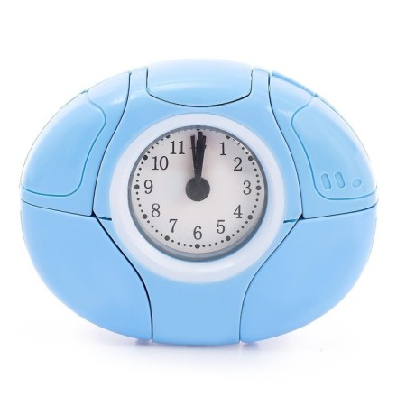 The robot "alarm", transforms, sound effects, blue color-5