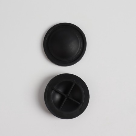 Legs for a round suitcase D4*0.8 cm (nab 10pc price for nab) plastic black-1
