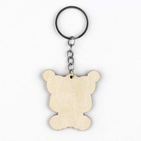 Keychain for keys with stickers in the Kuromi set, 4.9 x 10 cm-4