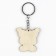 Keychain for keys with stickers in the Kuromi set, 4.9 x 10 cm