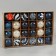 Set of balls Plastic D-6 cm, 24 pcs "Melody" Assorted Lux, White-Blue
