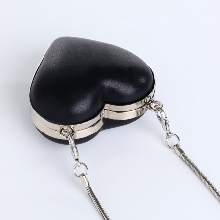 Female bag on a magnet, black color-7