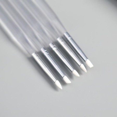 Tools for modeling and giving shape (set of 5 pcs) 13 cm acrylic, rubber-2