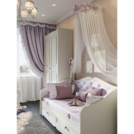 Maytoni ARM013-06-W, 6HE14, 40W, 61x61x87 cm, white antik color-5