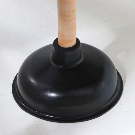 Vantuz with a long handle, d = 13.5 cm, h = 41 cm, color mix-1