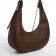 Bag Women's Sobo on the zipper Textura, average size, brown color