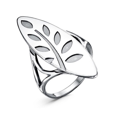 Ring "Liszt", echoing with oxidation, 19.5 size