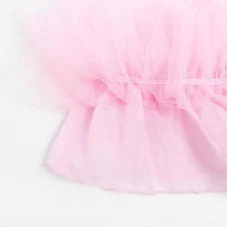 Three -layer crumb skirt, pink, 17 × 19 cm-3