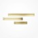Bra Maytoni P091WL-L7G3K, LED, 11W, 40x7x8 cm, 350lm, Color Gold