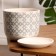 Flower Cross Pot White Boulers No. 2, 1.6 L, D - 15 cm