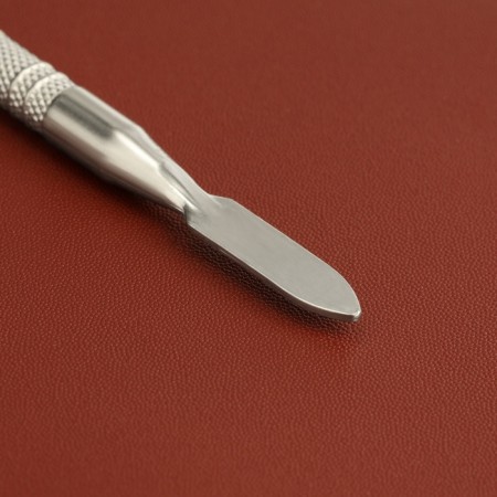 Skin-Applicator handle, 14.5 cm, silver/gold color-2