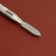 Skin-Applicator handle, 14.5 cm, silver/gold color
