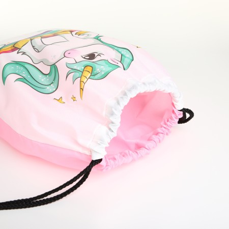 Bag for shoes on the lace, white color-2