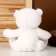 Soft toy "Bear", 25 cm, white color