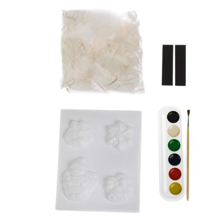 Gypsum magnets "New Year's mood"-1