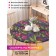 Tables on the table "Multi-colored tulips", round, oxford, elastic band, size 120x120 cm, diameter 75-100 cm