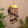 Interior suspension with bells "Lovely Elephants" 16x16x60 cm mix