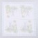 Paper Napkins "Gray Rabbit", 33x33 cm, set 20 pcs