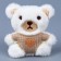 Soft magnet "Bear", 6 cm, color mix