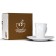 Coffee cup with a saucer TASSEN TASTY, 80 ml, white color
