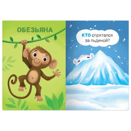 The book is the game "Hide and the animals", 24 p.-2