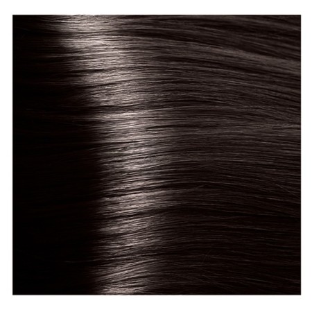 Kapous hair cream with hyaluronic acid, 3.0 dark brown, 100 ml