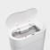 Garbage bucket Savanna, 9 l, white color