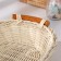 Basket with handles, 16 × 23 × 5 cm, rattan