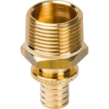 Axial adapter SFA-0001-001634, 16x3/4 "External thread