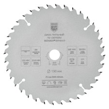 Disk of wood and chipboard Berger BG1643, optimal cut, 190x20/16x36z, 2.6/1.8 mm