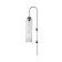 Wall lamp ST LUCE. SL1145.141.01. Callana. 1x60 W, E27, 10x78 cm, color chromium