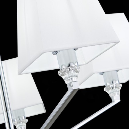 Ceiling EVOLUCE lamp. Sle107602-05. Grinda. 5x40 watts, E14, 60x60x44 cm, chromium color-6