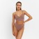 Female set (top, panties) Coffee color, size 42-44