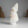 Interior doll "Baby in the lamb fur coat" 5.6x9x16 cm