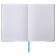 Notepad A5 96 sheets in a cage, Gold Floral Pattern, solid cover, matte lamination, software, selective varnish, elastic band, lies, lies, block 70 g/m2