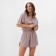 Female pajamas (shirt and shorts) kaftan "strip" size 44-46, pink