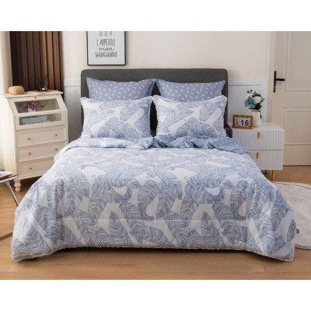 A set with a blanket "Bernadett No. 43", size 150x210 cm, 180x230 cm, 50x70 cm - 2 pcs