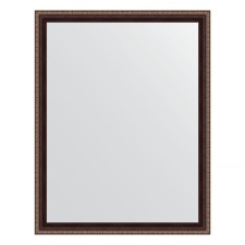 Mirror in the baguette frame, a mahon with an ornament of 50 mm, 73 x 93 cm