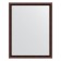 Mirror in the baguette frame, a mahon with an ornament of 50 mm, 73 x 93 cm