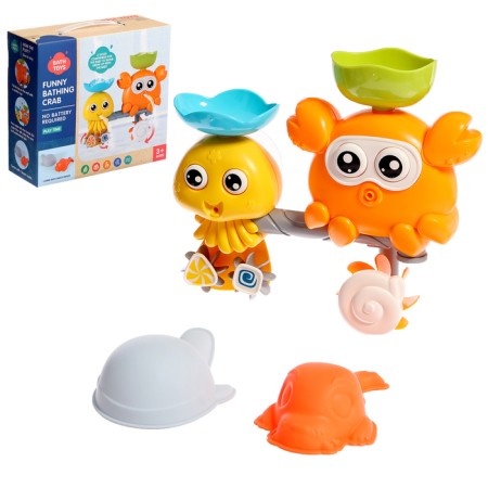 Bath toy "Funny Friends", Mix colors