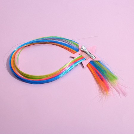 Hairpins for hair, colored strand "I am otu, and I'm a beauty"-4