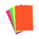 Color self-adhesive A4, 8 sheets, 4 colors “Kalyak-Malyak”, fluorescent