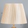 Board lamp with a backlight "Yana" 1x60W E27 gold 25x25x43 cm Risalux