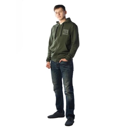 Male hoodies, size 54, khaki color-1