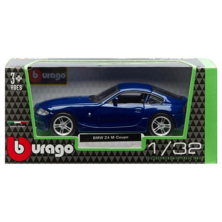 BBURAGO BMW Z4 M COUPE, DIE-CAST, 1:32, Blue color-5