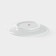 Porcelain plate "Chamomile", D = 17 cm, white