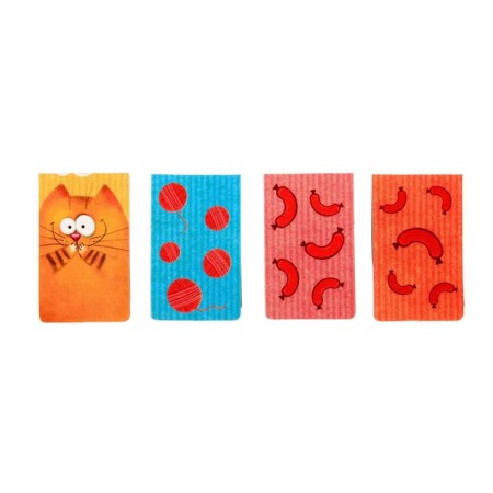 A set of magnetic bookmarks "Curious cats", 4 pcs.-2