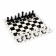 Chess - checkers "Game time", board game 2 in 1, 32 x 32 cm