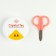 Set for creating jewelry, 15 colors, size 1 piece: 3 mm., Fishing line, scissors