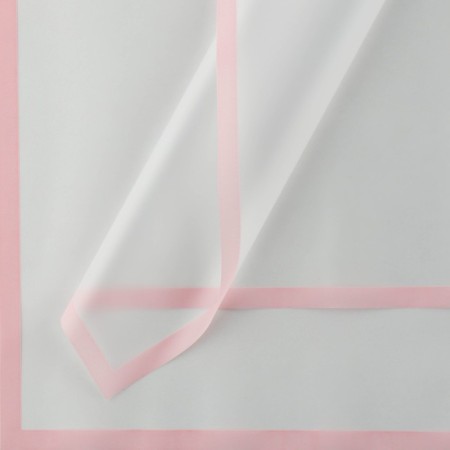 Flower film matte packaging "Kaima" pink 0.5x9 m